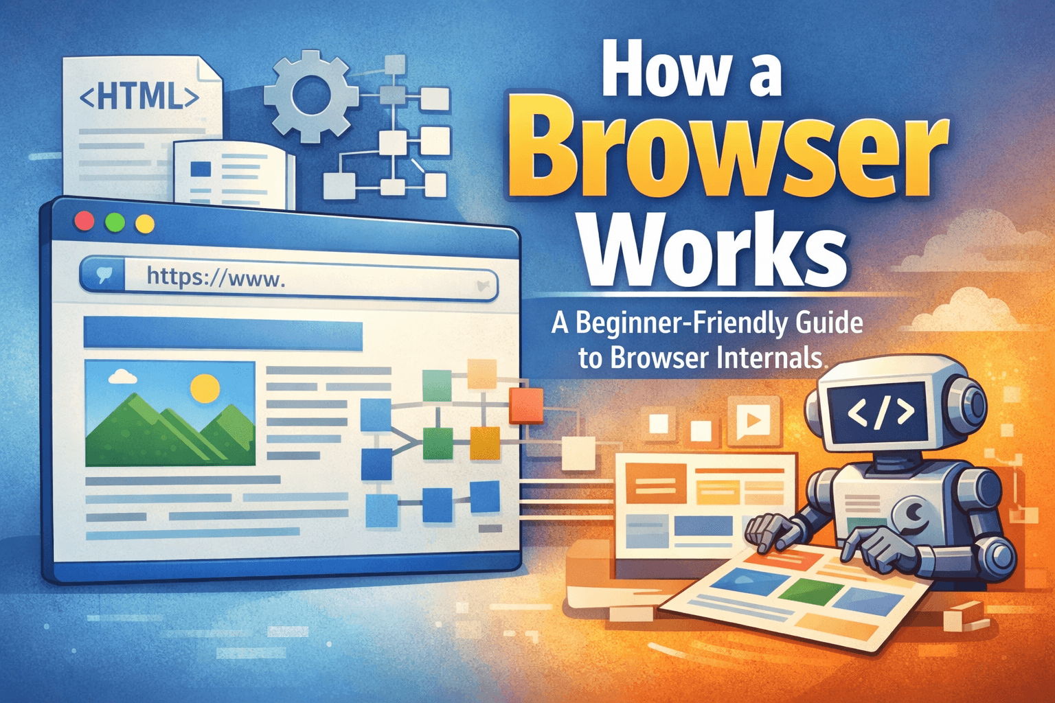 How a Browser Works: A Beginner-Friendly Guide to Browser Internals